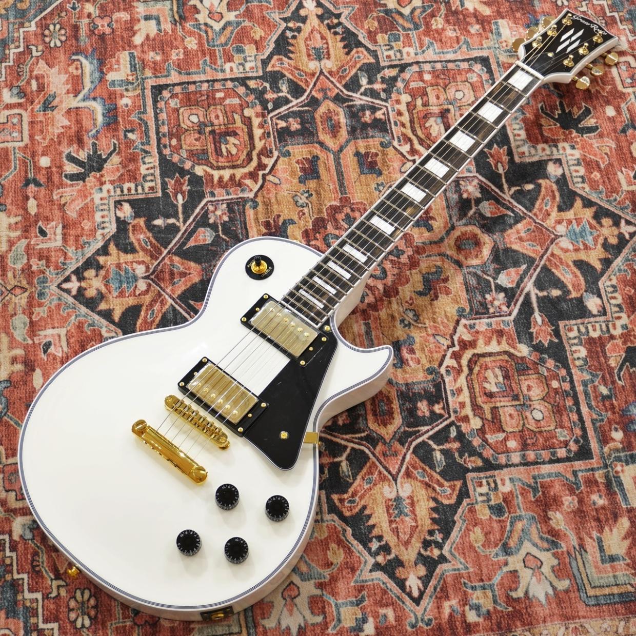 GrassRoots G-LP-CTM WH レスポールカスタム 約3.9kg GrassRoots G-LP-CTM/WH（新品/送料無料）【楽器検索デジマート】