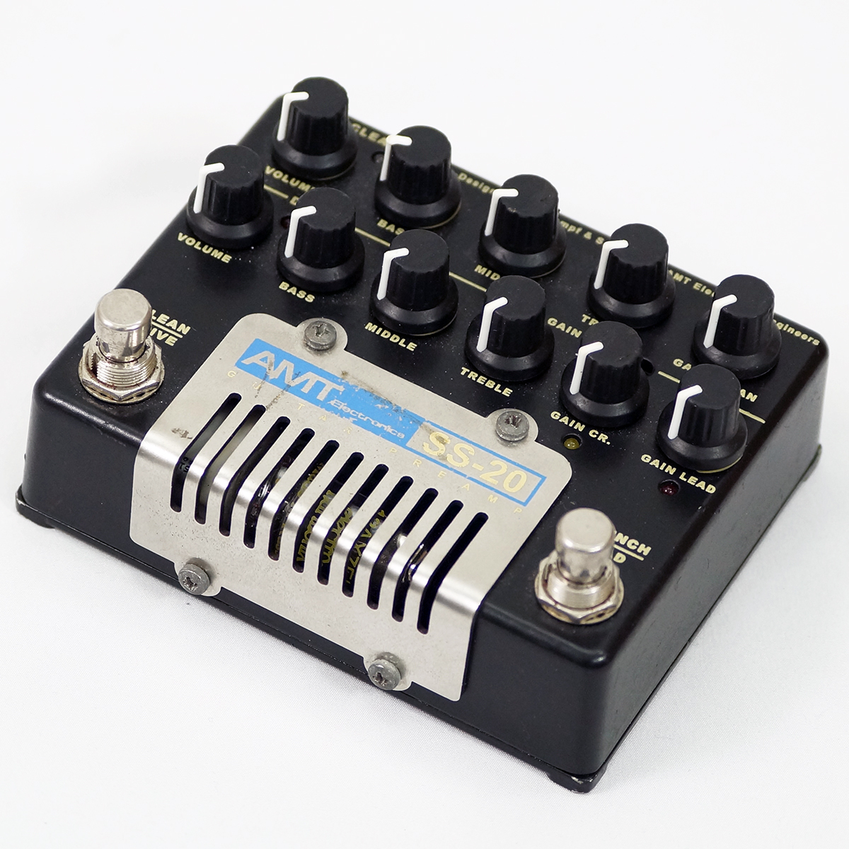 AMT SS-20 — Studio Series 3-channel Tube Guitar Preamp (+