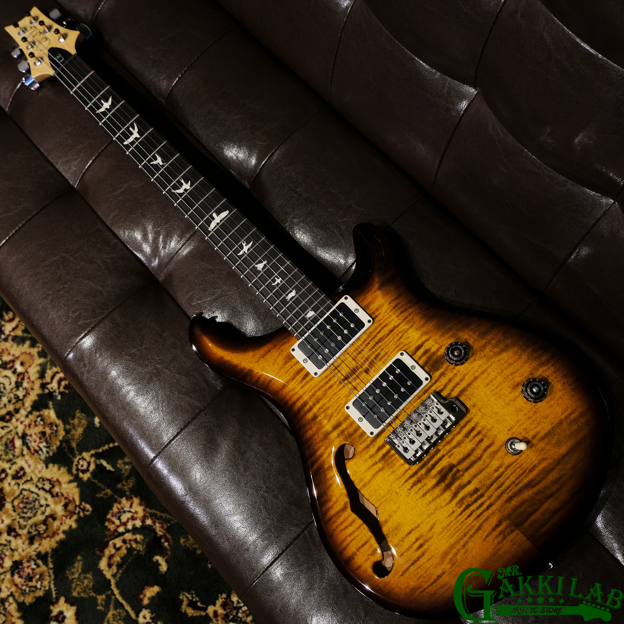 Paul Reed Smith(PRS) CE 24 Semi-Hollow - Black Amber【3.15kg 