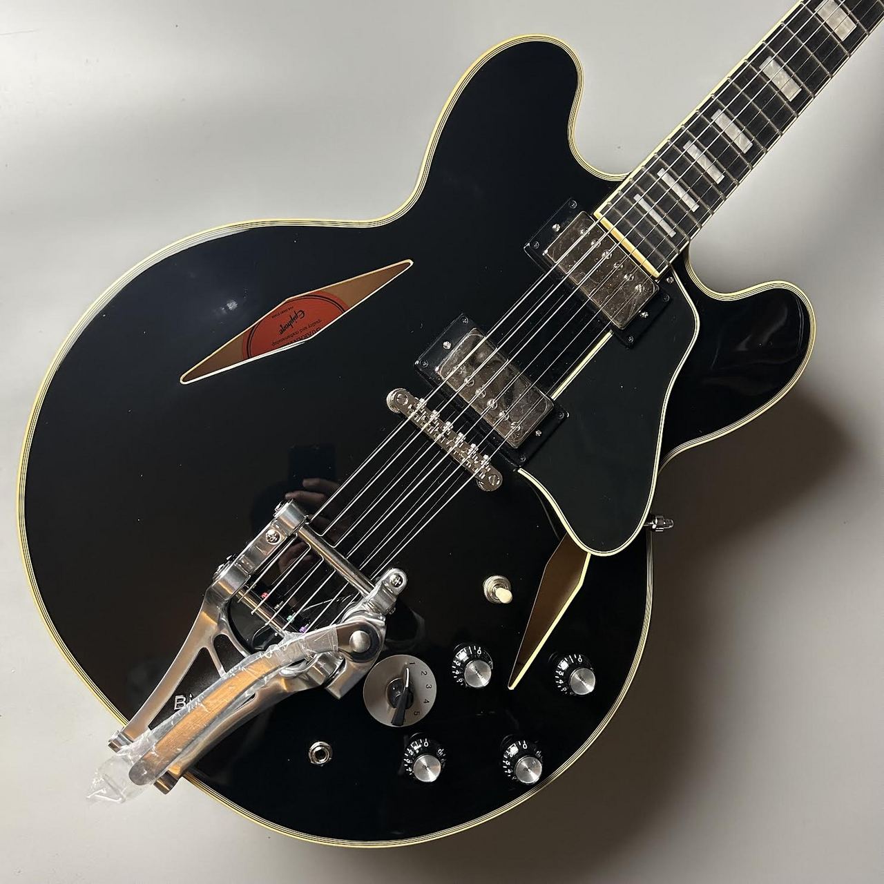 Epiphone 【現物画像】Shinichi Ubukata ES-355 Ver.02 Ebony エレキ