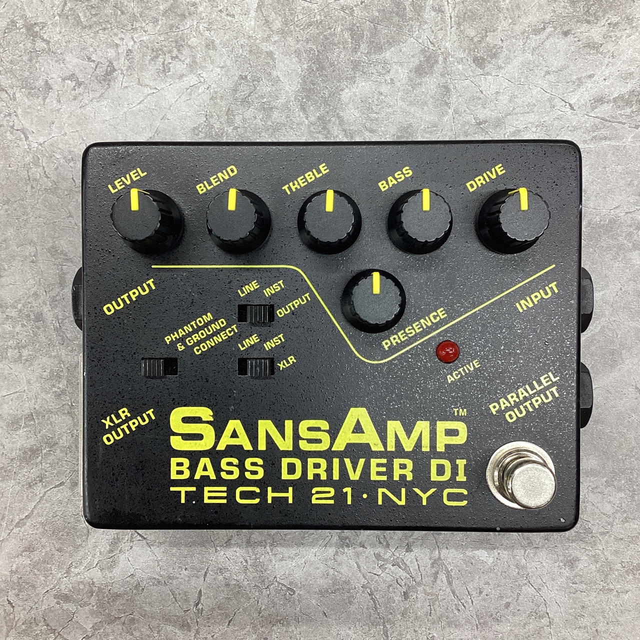 TECH21 SANSAMP BASS DRIVER DI V1後期（中古）【楽器検索デジマート】