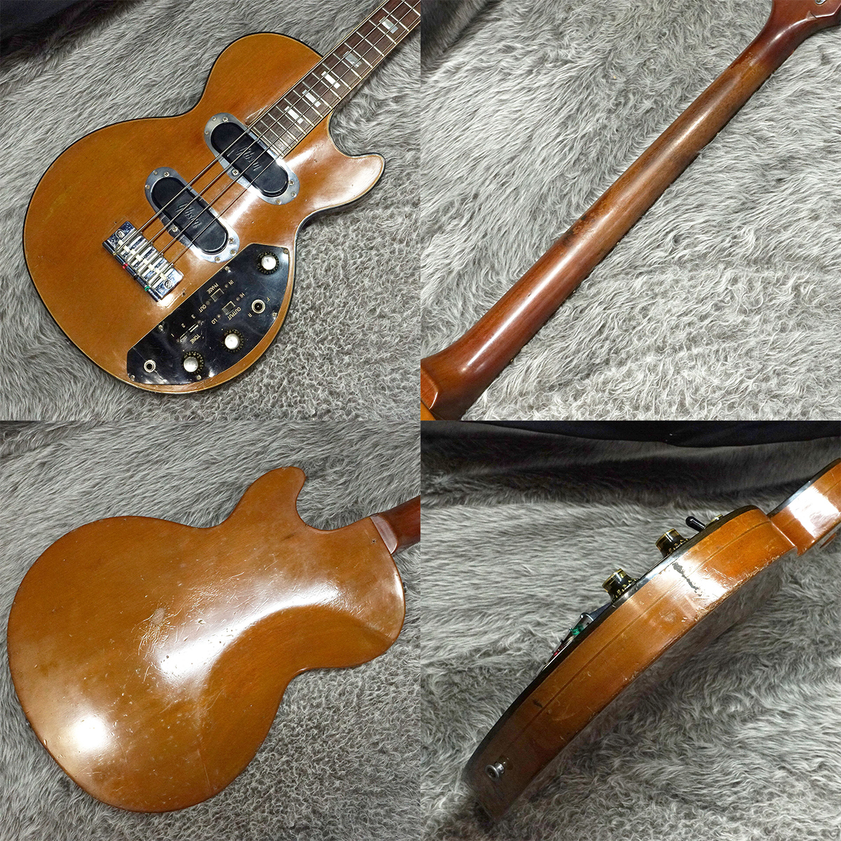ベース Triumph Bass 1976 Gibson Les Paul Triumph Bass Polaris White > Guitars