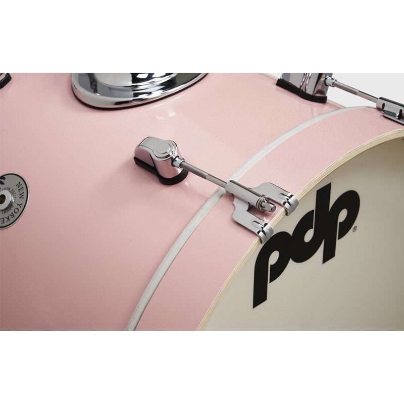 pdp by DW New Yorker 4pc Compact Kit [PDNY1604/PR / BD16， FT13， TT10， SD14  / Pale Rose Sparkle]（新品）【楽器検索デジマート】