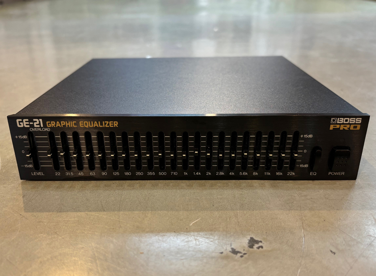 BOSS GE-21 GRAPHIC EQUALIZER（中古）【楽器検索デジマート】