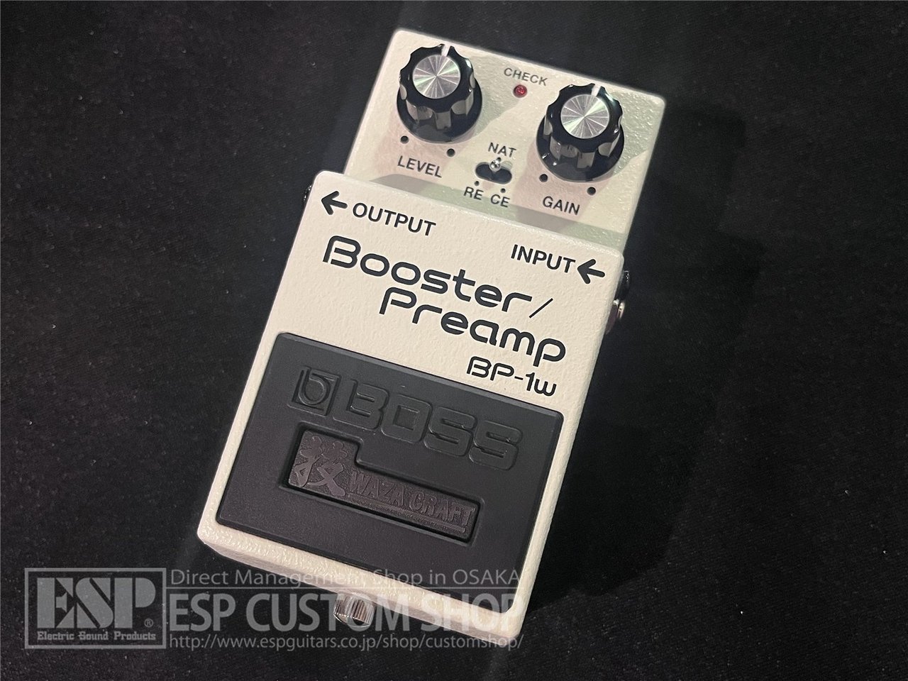 BOSS BP-1W Booster/Preamp（新品）【楽器検索デジマート】