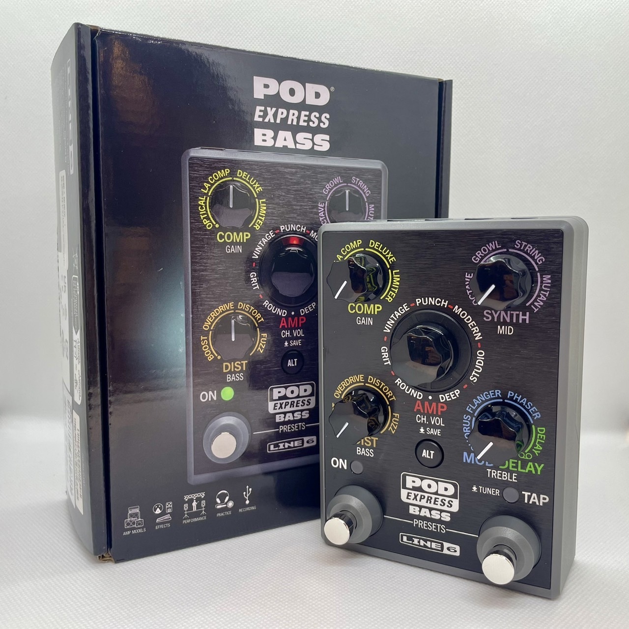 中古 LINE 6 BASS POD アンプシュミレーター 付属有り T1667740