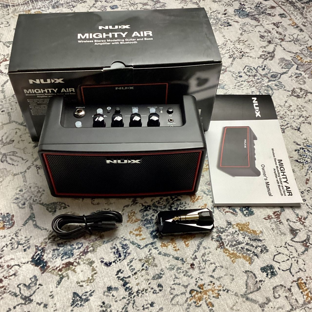 nux Mighty Air ワイヤレスステレオモデリングアンプ エレキ nux Mighty Air ワイヤレスステレオモデリングアンプ エレキ