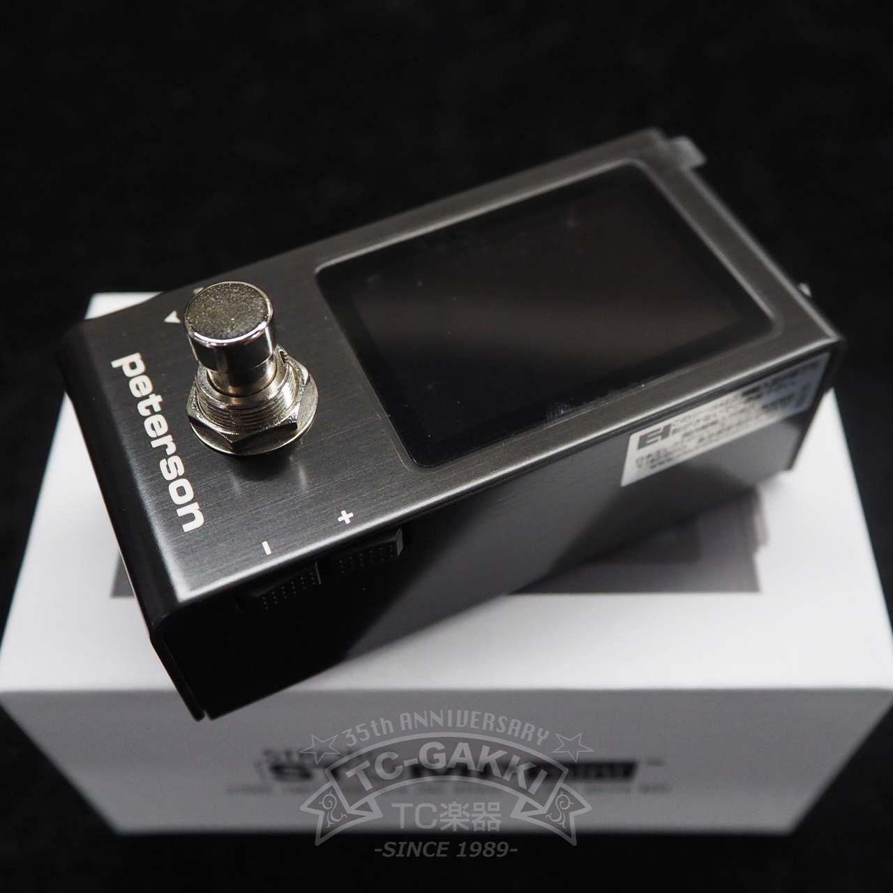 PETERSON STROBE TUNERS “STROBO STOMP” mini (NEW)（新品）【楽器検索