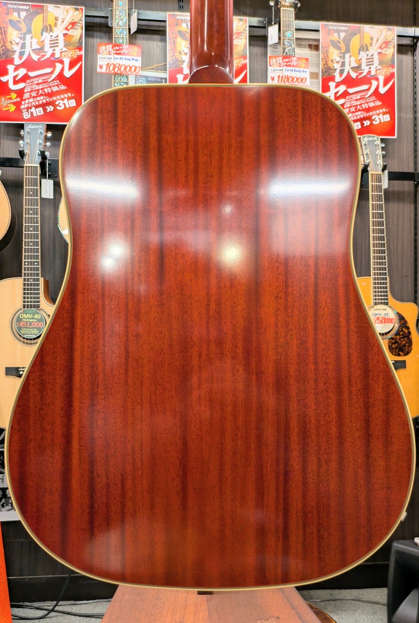 値下げ・中古・エピフォン＜ハミングバード＞初期モデル・トップ単板 Epiphone 1960 Hummingbird Reissue Heritage Cherry Sunburst