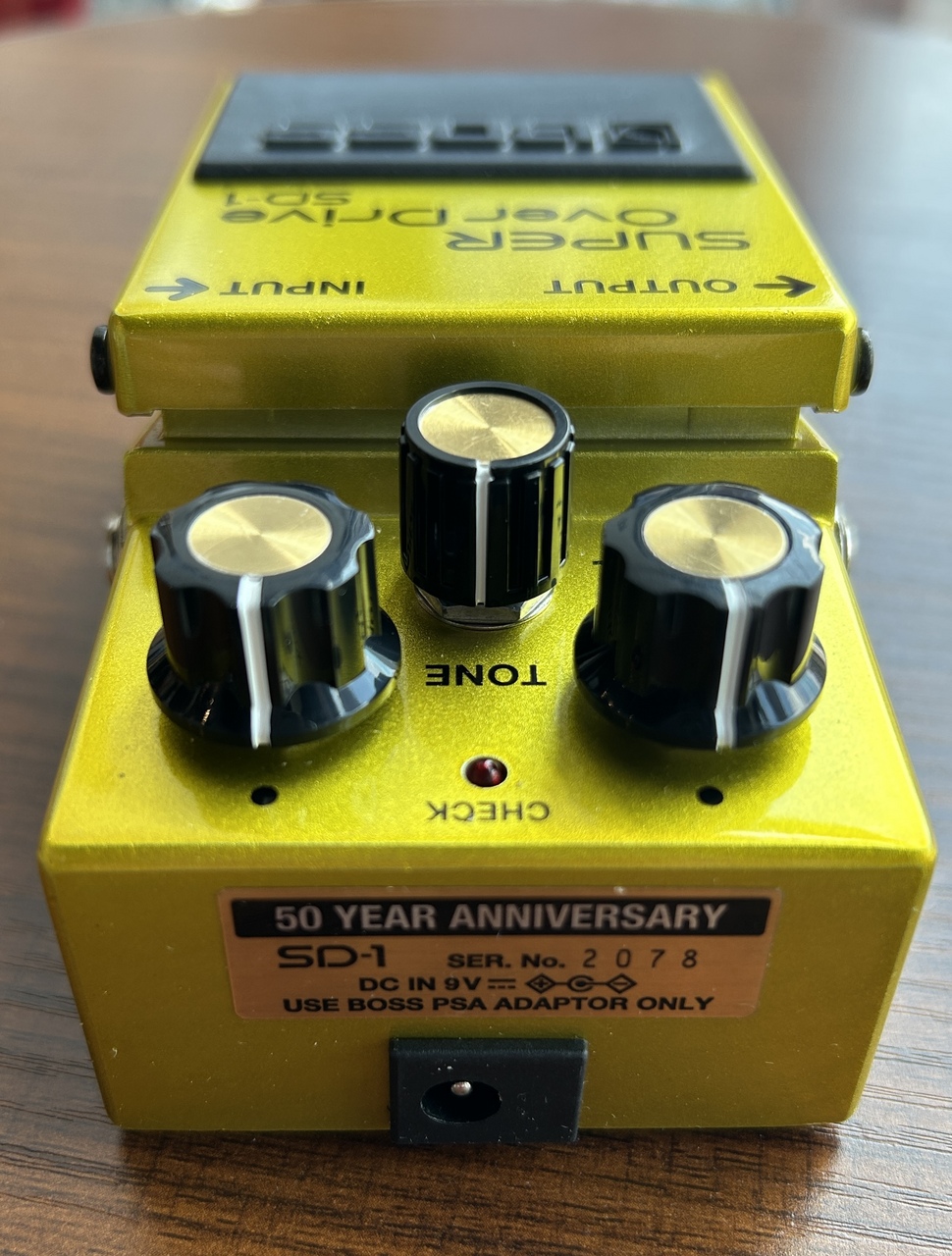 BOSS 【50周年記念限定No.2078】SD-1-B50A Super Overdrive 50th