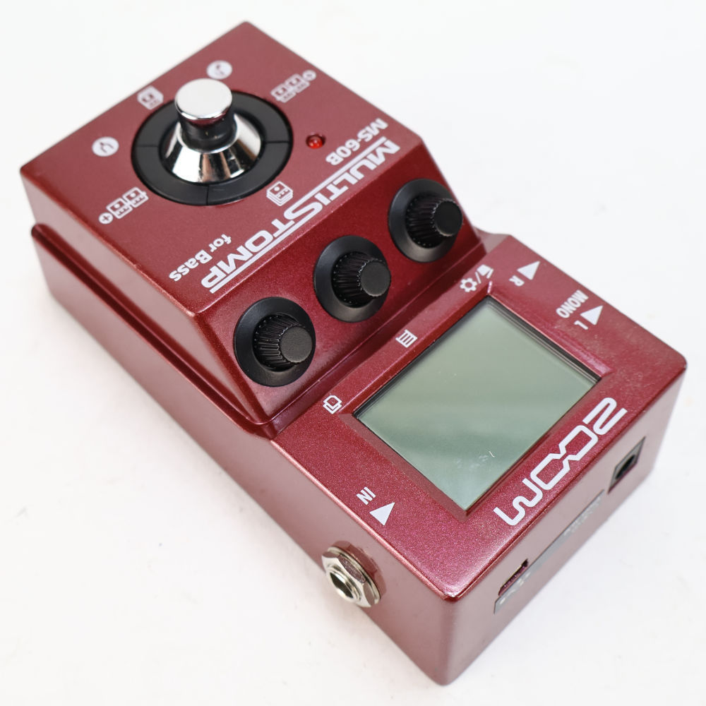 ZOOM 【中古】 ベース用 マルチエフェクター ZOOM MultiStomp MS-60B