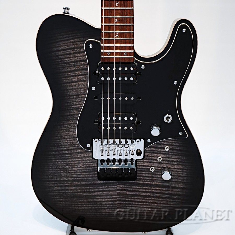 G-Life Guitars Cross Edge FMT/Ash -Black Morion Burst