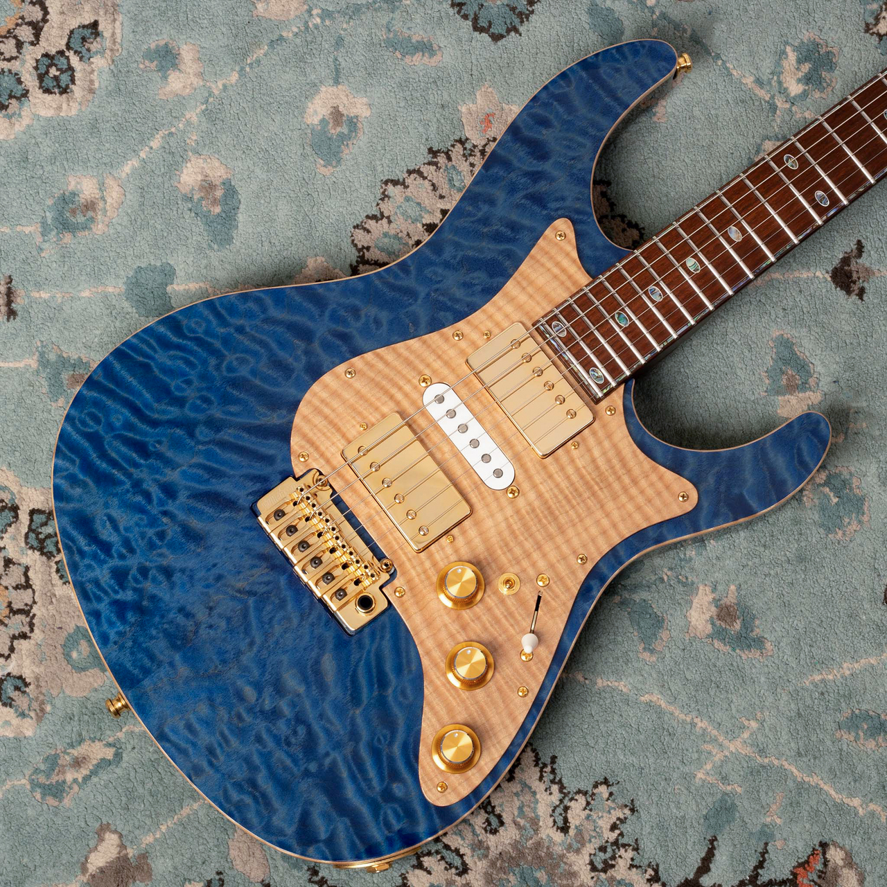 Freedom Custom Guitar　Hydra Classic 24F FREEDOM CUSTOM GUITAR RESEARCH O.S Hydra 24F-2Point (瑠璃)（中古