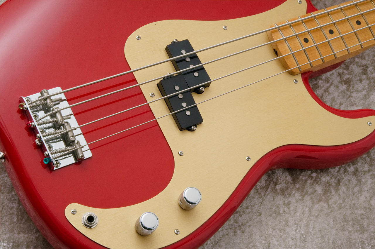 エレキベース　赤 Fender Vintera 50s Precision Bass -Dakota Red- 2022年製
