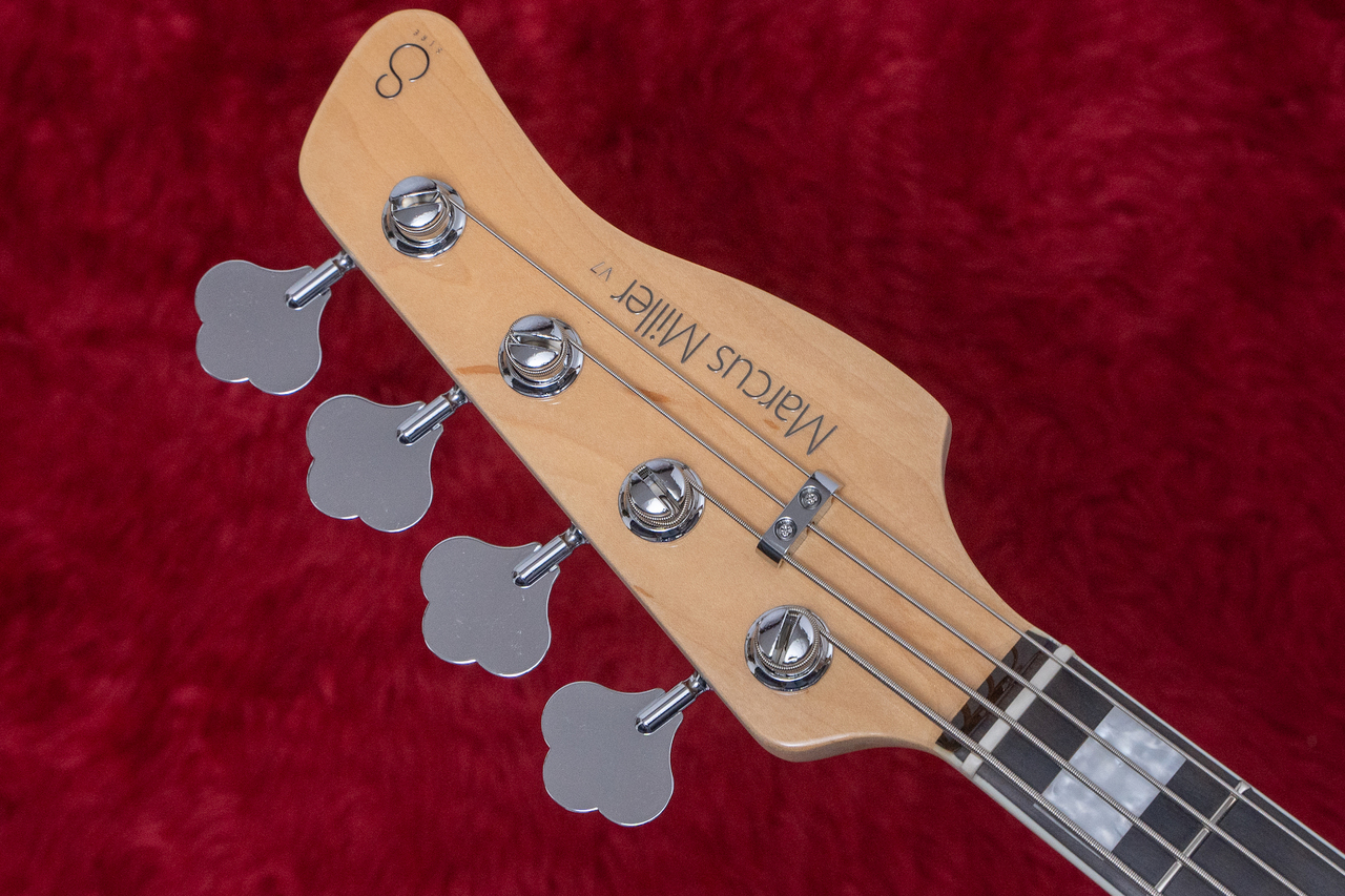 エレキベース　Sire V7 Alder-4 LPB Sire V7 Alder-4 2nd Generation (Redburst Sparkle) ｜イケベ楽器店