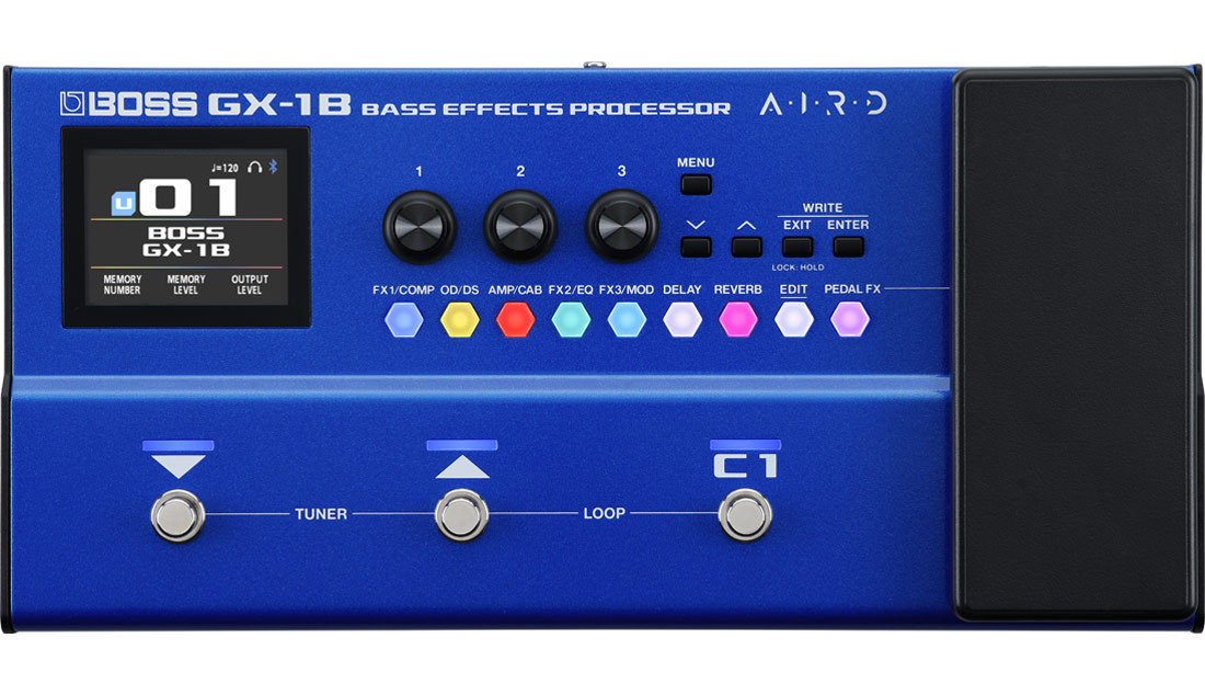 BOSS GX-1B Bass Effects Processor【2026年1/24発売予定】初回入荷分