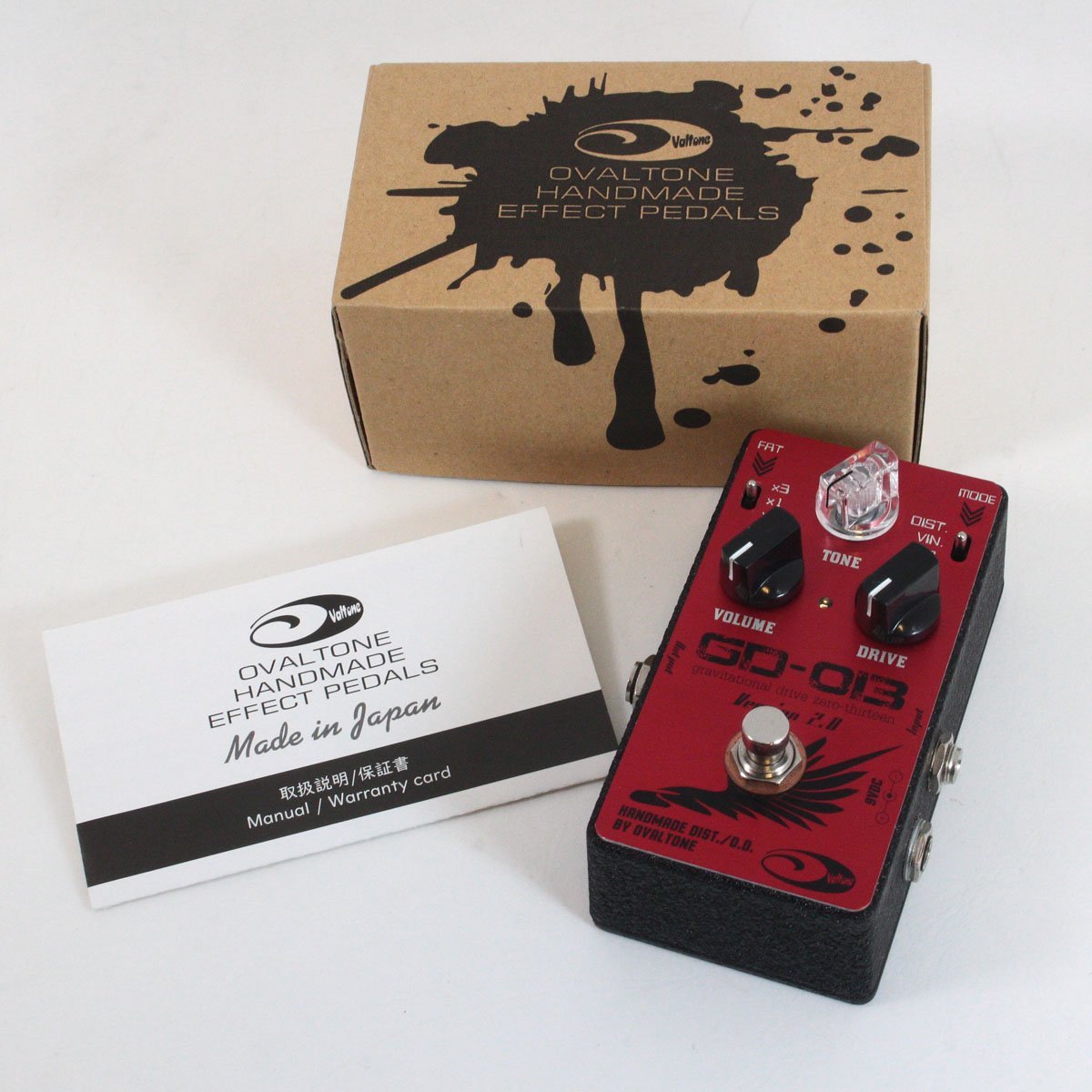 OVALTONE GD-013 Ver.2.0 オーバードライブ 中古 Ovaltone GD-013 Version 2.0 【USED】（中古/送料無料）【楽器