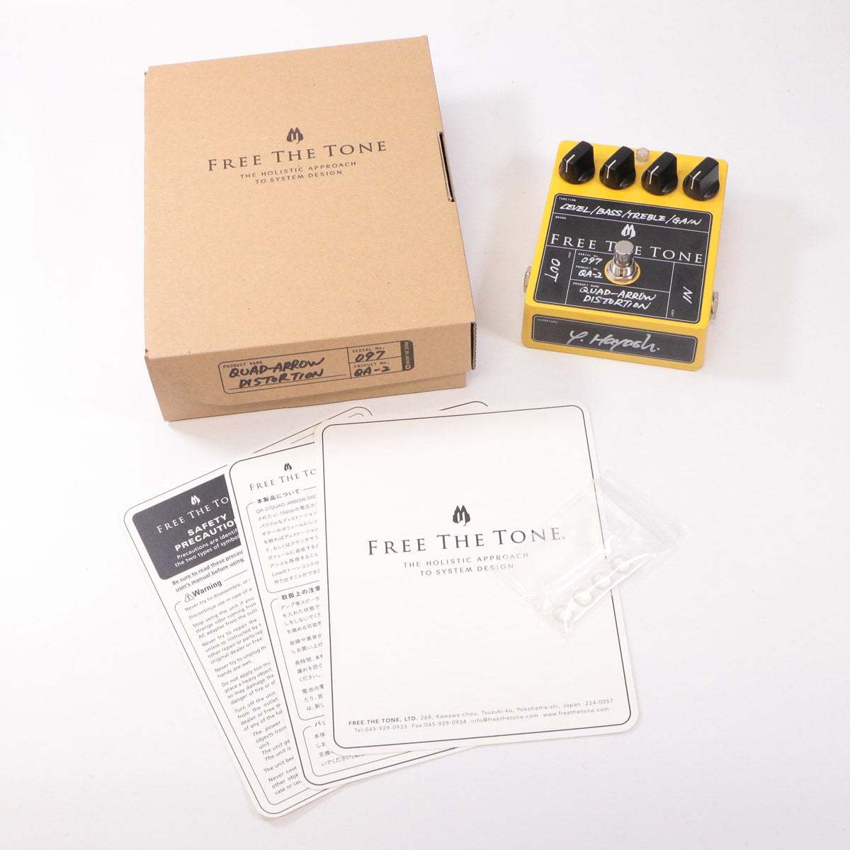 FREE THE TONE QUAD-ARROW DISTORTION 中古 Free The Tone QUAD ARROW DISTORTION QA-2 ディストーション 【名古屋