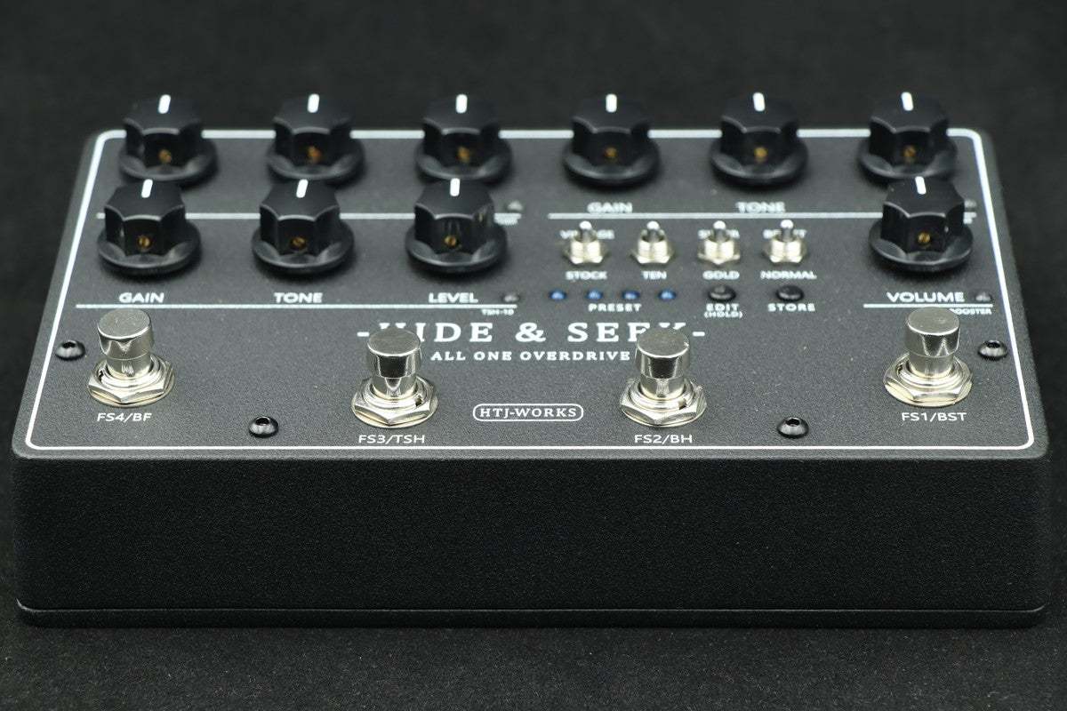 HTJ-WORKS -HIDE & SEEK- ALL ONE OVERDRIVE ブラックノブ 日本製 Made