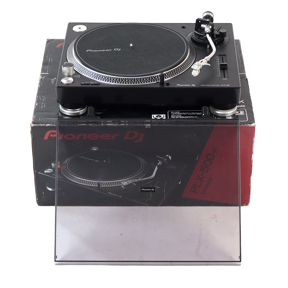 Pioneer Dj 【中古】 Pioneer DJ PLX-500-K Black ターンテーブル レコードプレーヤー（中古 /送料無料）【楽器検索デジマート】