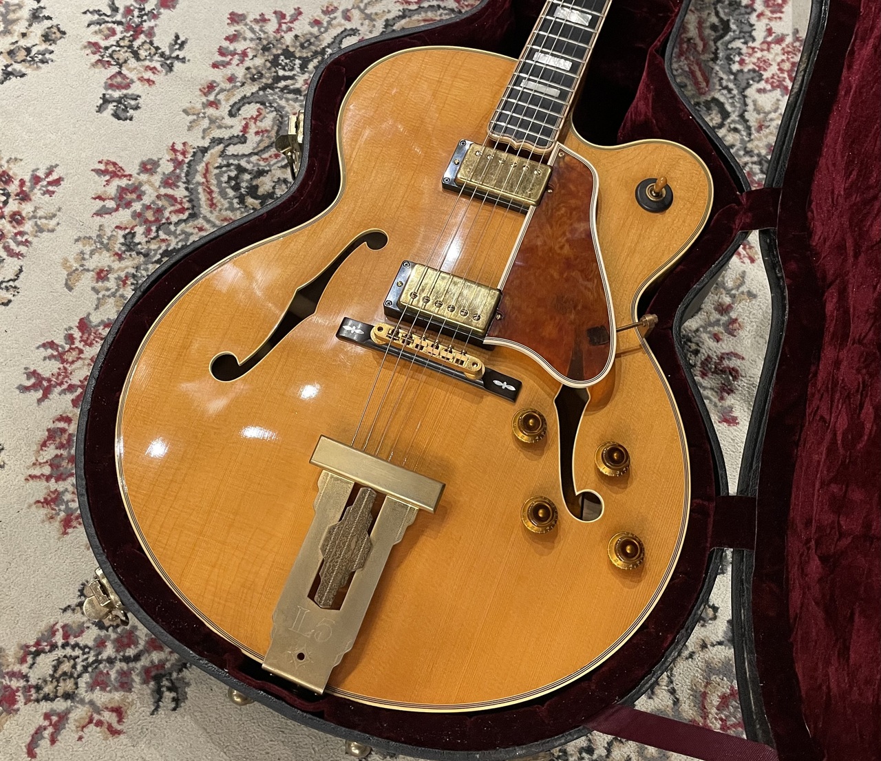 Gibson L-5 CES Natural Signed by James W Hutchins 2002年製