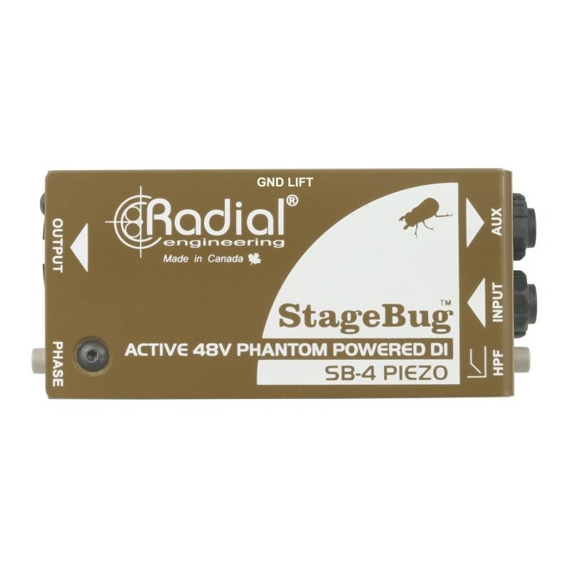 Radial StageBug SB-4 Piezo（新品）【楽器検索デジマート】