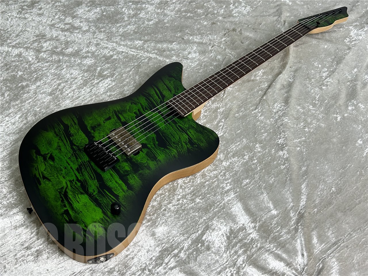 SAITO GUITARS S-JMC-SG MIA 1H(Green)（新品/送料無料）【楽器検索 