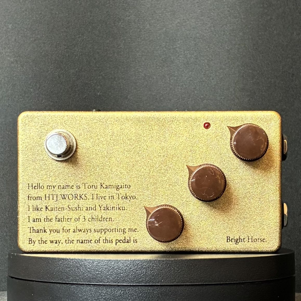 HTJ-WORKS Bright Horse -Aged Gold-（中古/送料無料）【楽器検索