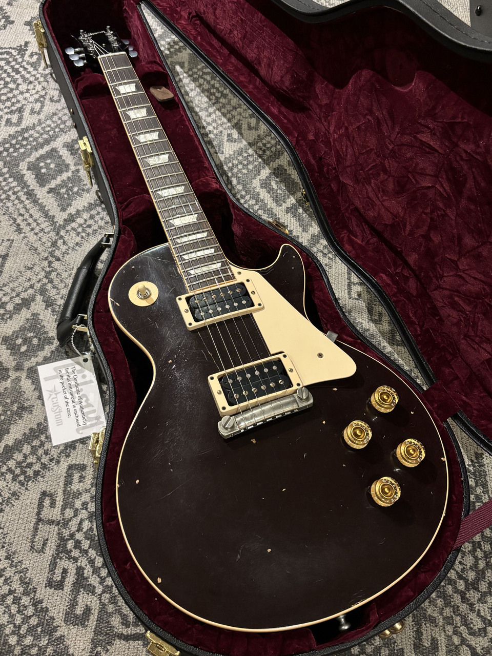 Gibson Custom Shop Jeff Beck 1954 Les Paul Oxblood Aged
