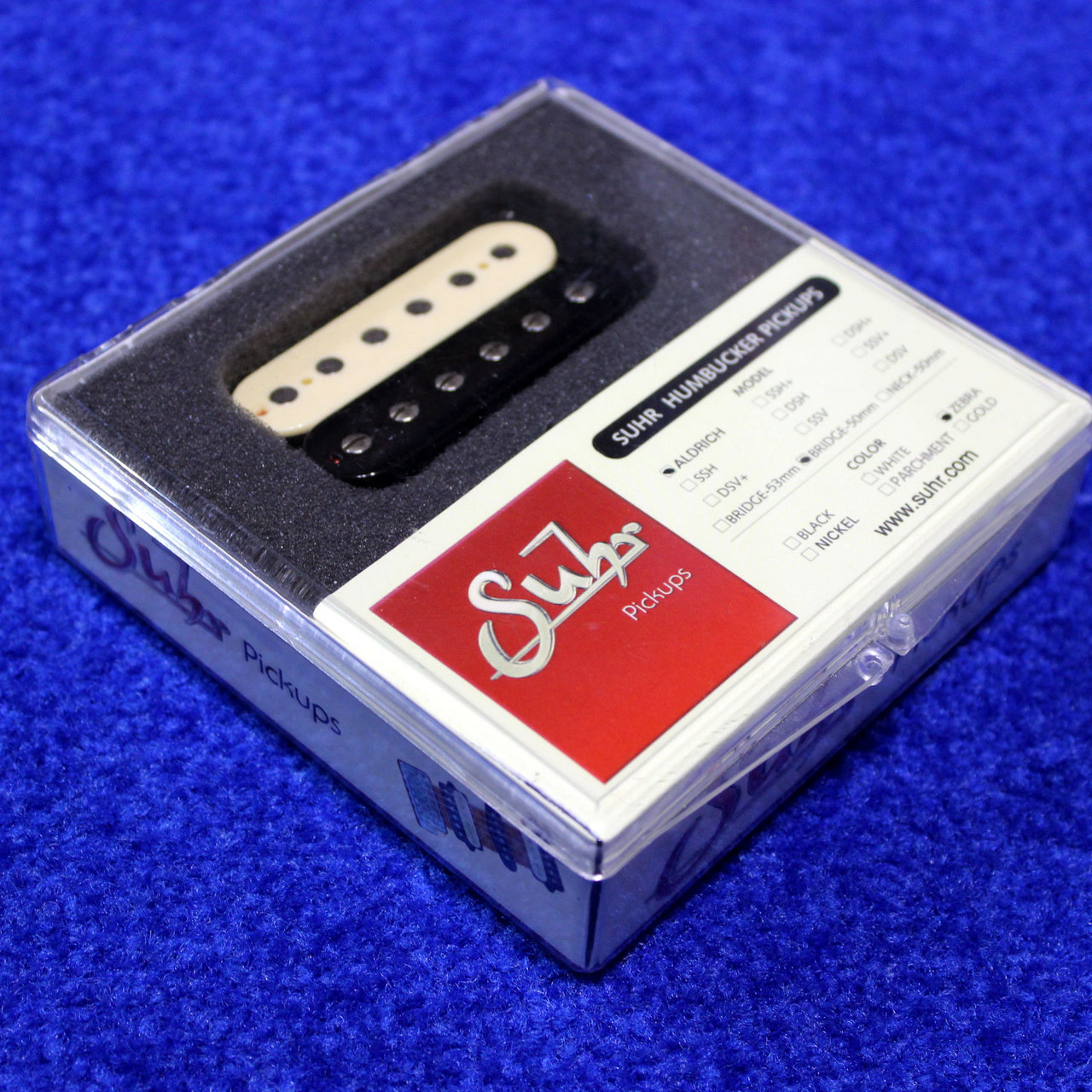 Suhr Aldrich Bridge 50mm (ZEBRA オープン) ブリッジ サー