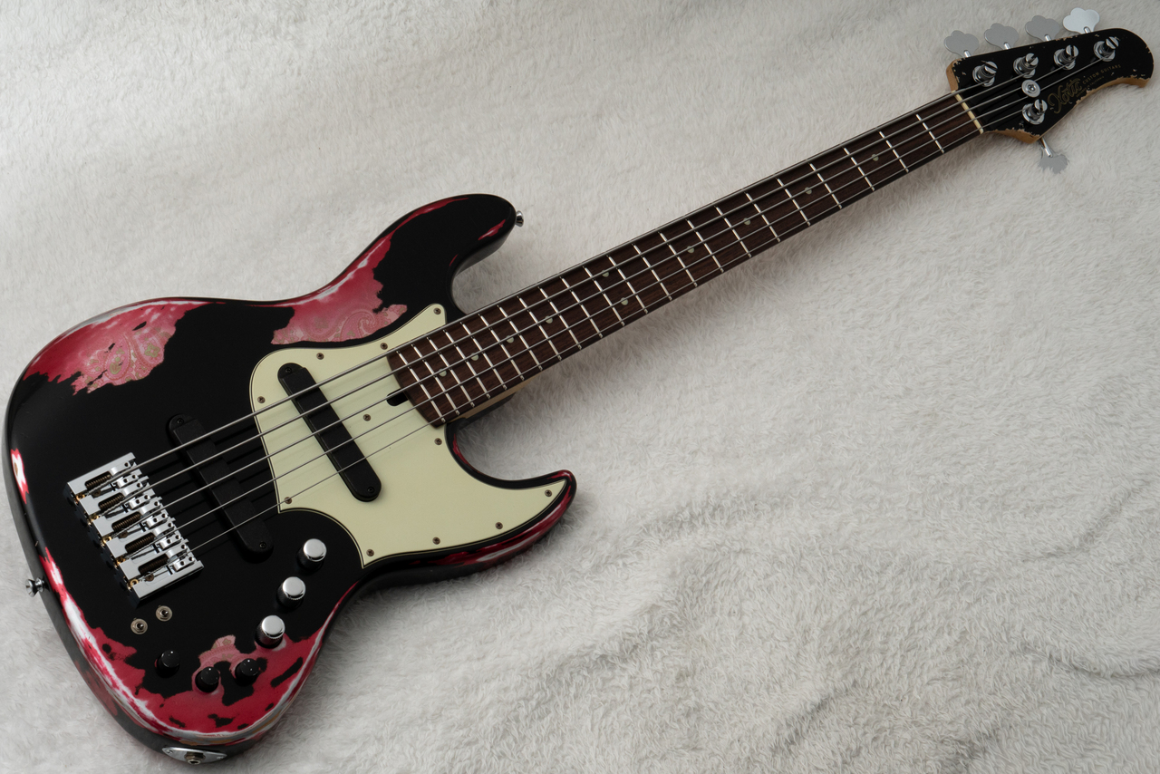 Xotic XJ-1T 5st Heavy Aged ~Black over Pink Paisley~ #3626 [4.64kg