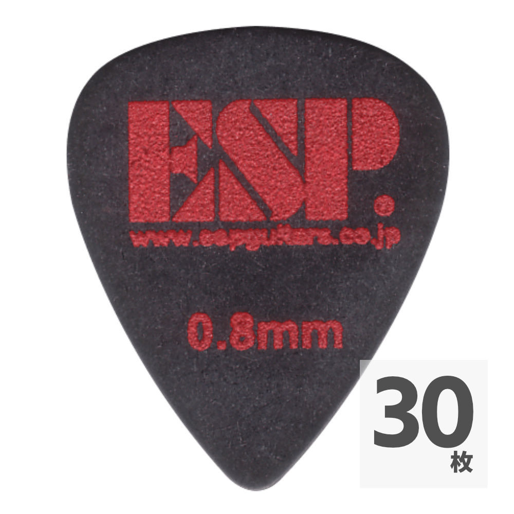 ESP ESP イーエスピー PT-PS10 M Black ティアドロップ型 ピック