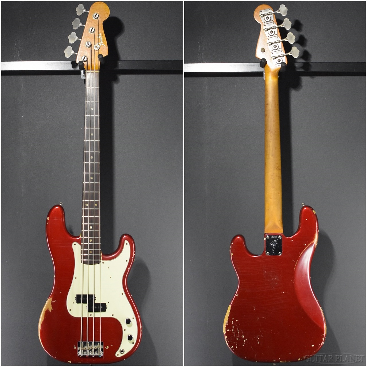Fender Precision Bass -Candy Apple Red-【3.80kg】【1966/Vintage