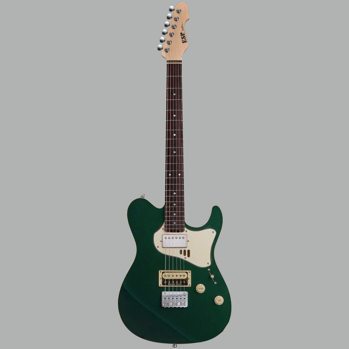 ESP THROBBER-STD / Dark Metallic Green（新品/送料無料）【楽器検索