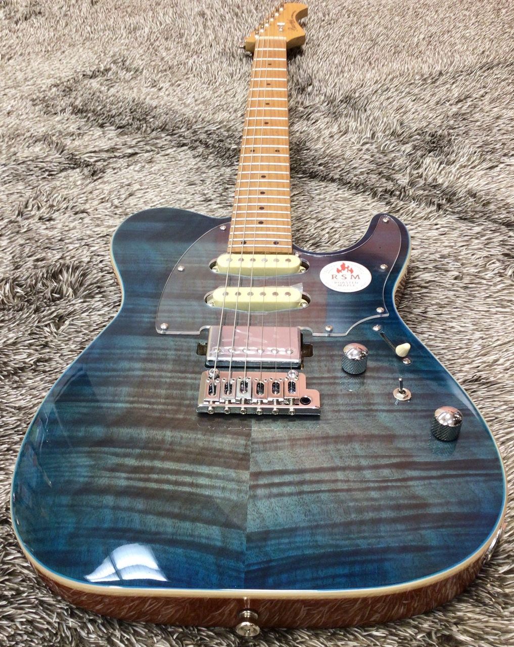 【最終値下】Bacchus TAC24AD-FMH RSM/M BLU-B TAC24AD-FMH RSM/M BLU-B Bacchus / バッカス エレキギター