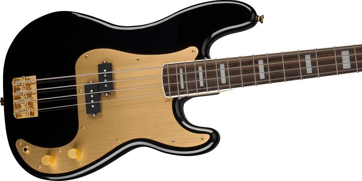 Squier by Fender 40th Anniv.Precision Bass Gold Edition Laurel/F