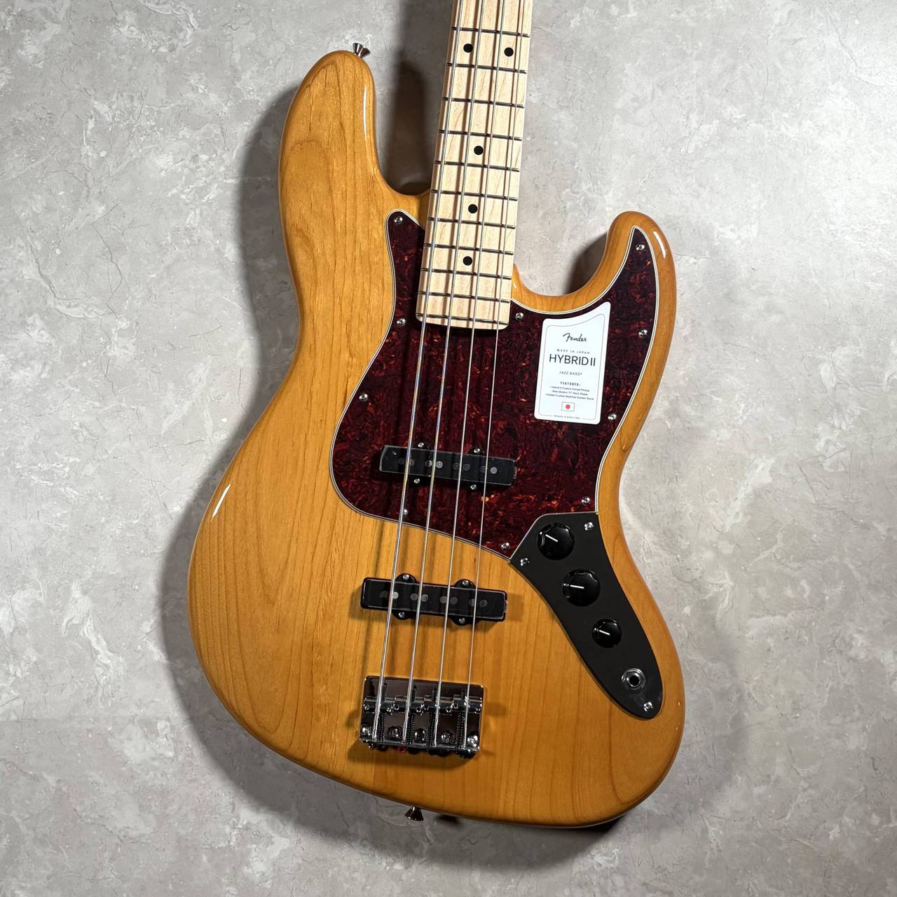 Fender Made in Japan Hybrid II Jazz Bass Maple Fingerboard VNT 【S