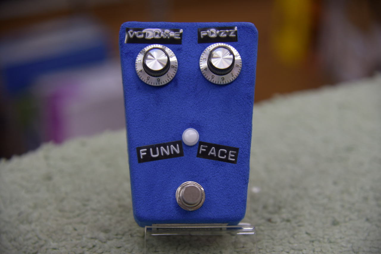 ギター Shin's Music FUNN FACE Blue New Shin's Music FUNN FACE FUZZ Blue Fuzz Shin's Music