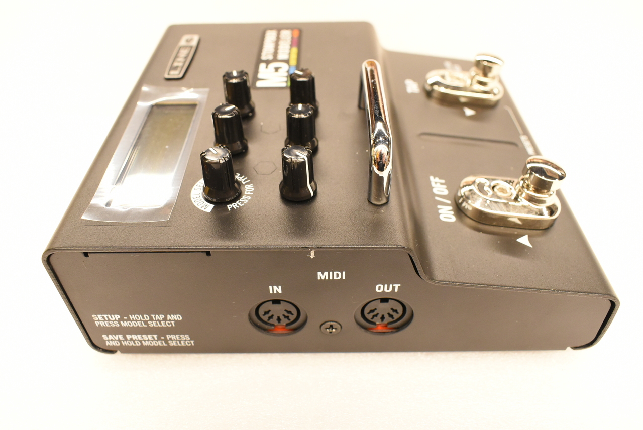LINE6 M5 Stompbox Modeler + EX-1中古美品セット! LINE6 M5 Stompbox Modeler + EX-1中古美品セット! LINE6 M5 Stompbox