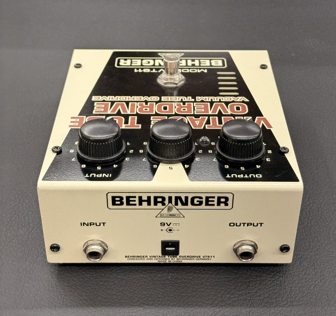 BEHRINGER VT911 VINTAGE TUBE OVERDRIVE（中古）【楽器検索デジマート】
