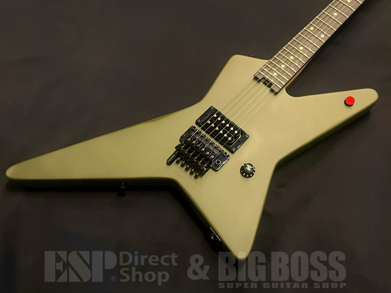 EVH Limited Edition Star Ebony Matte Army Drab