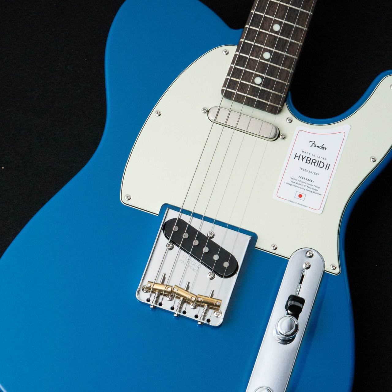 ギター Fender Hybrid II Telecaster Fender Japan Hybrid II Telecaster SH Electric Guitar, RW FB
