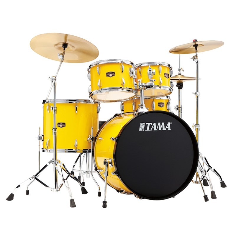 Tama Imperialstar 22 バスドラムキット シンバル付きセット / エレクトリック・イエロー[IP52H6RC-ELY] 【お...（ 新品/送料無料）【楽器検索デジマート】