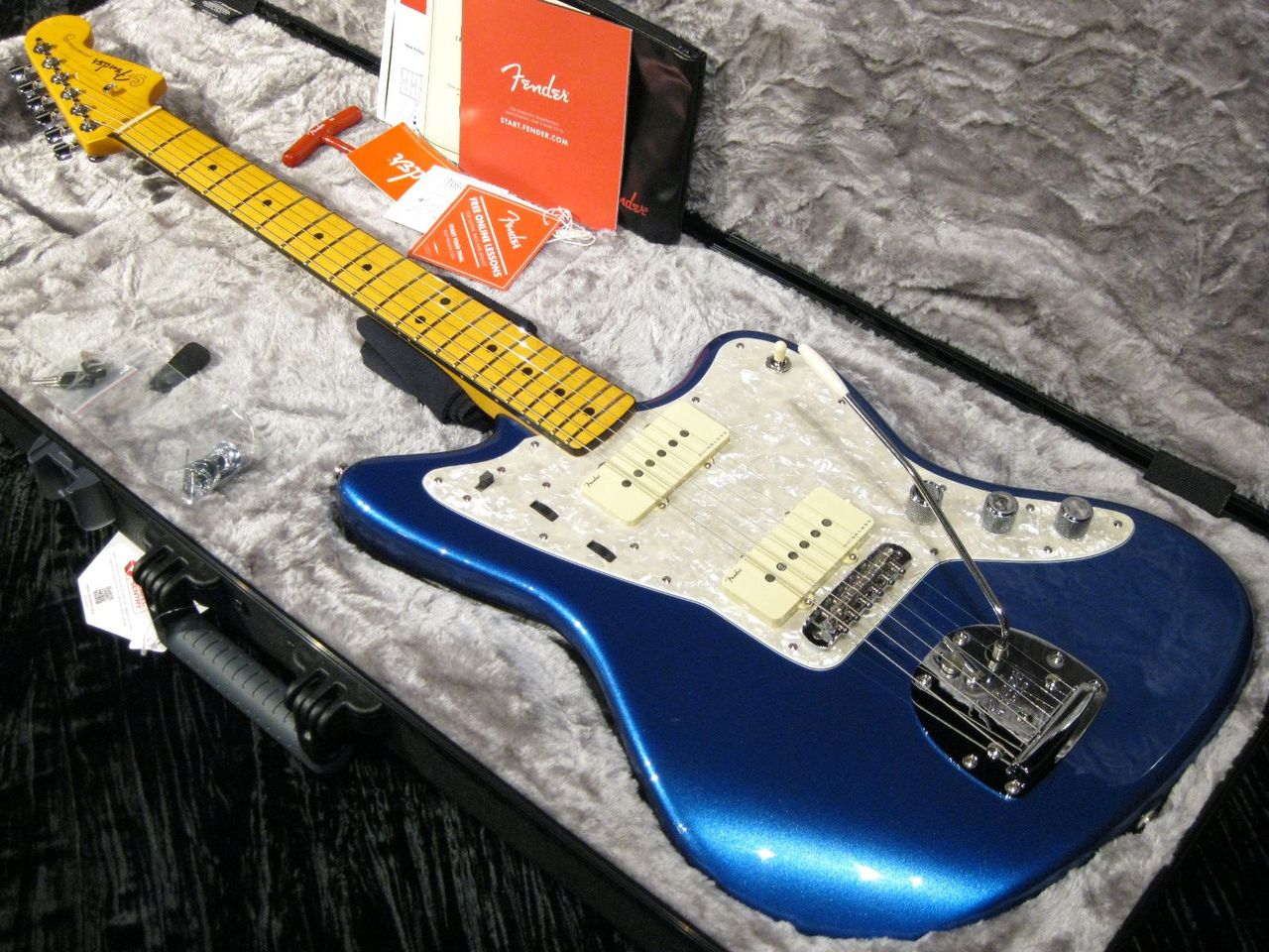 Fender American Ultra Jazzmaster MN Cobra Blue（中古）【楽器検索 