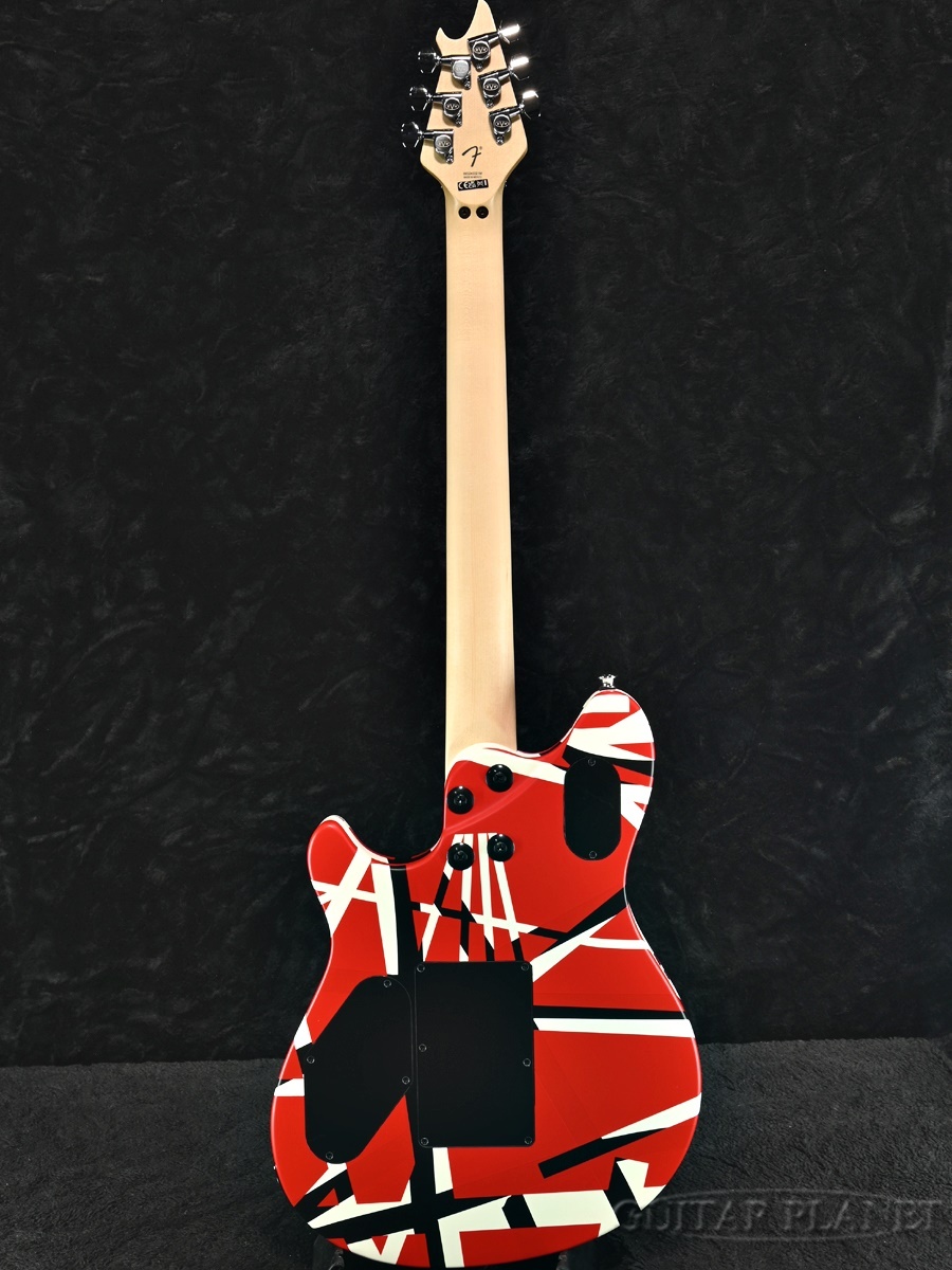 EVH Wolfgang Special Striped -Red, Black and White-【オンライン