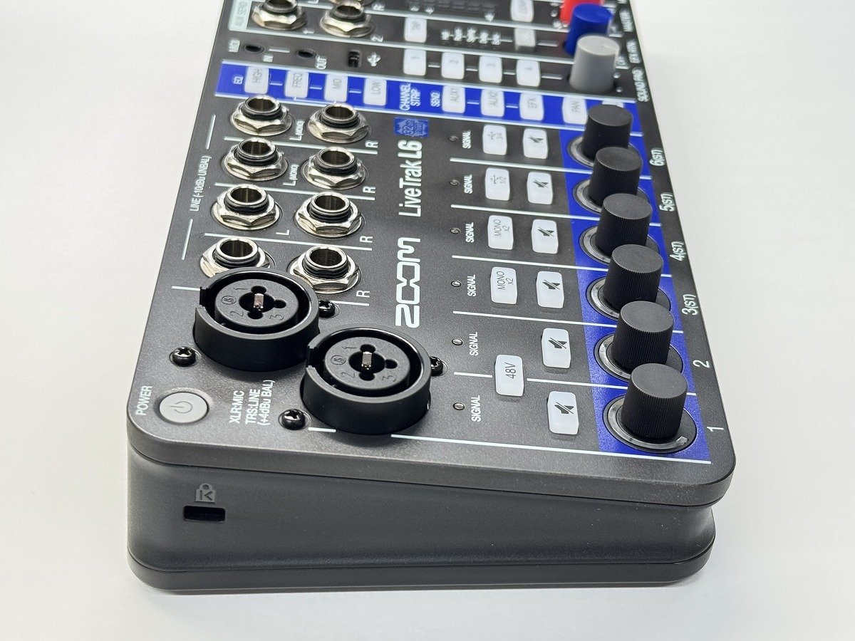 ZOOM LiveTrak L6 デジタルミキサー&レコーダー【WEBSHOP