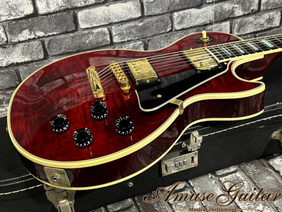 Gibson Les Paul Custom # Wine Red 2003年製【Figured Maple