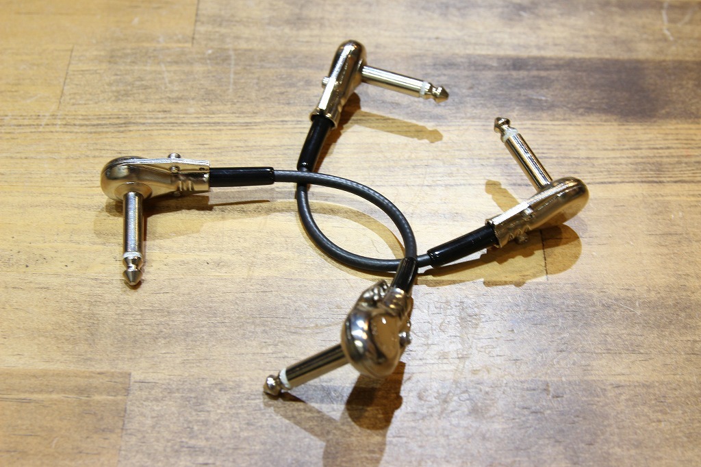 Xotic ALLBRASS Patch CABLES 【6INCH 2PACK】（新品）【楽器検索デジマート】