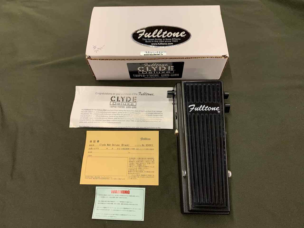 Fulltone CLYDE Deluxe Wah（新品）【楽器検索デジマート】