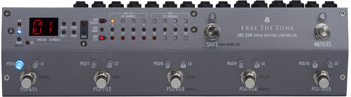 Free The Tone ARC-53M Audio Routing Controller《プログラム